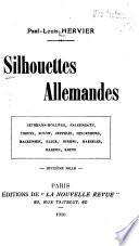 Silhouettes allemandes ...