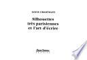 Silhouettes très parisiennes et l'art d'écrire