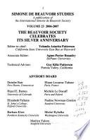 Simone de Beauvoir Studies