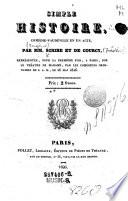 Simple Histoire, comedie-vaudeville en 1 acte, par --- et (Frederic) de Courcy