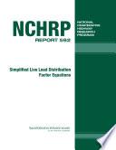 Simplified Live Load Distribution Factor Equations