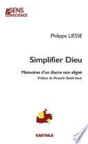 Simplifier Dieu