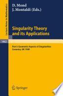 Singularity Theory and its Applications