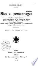 Sites et personnages