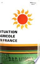 Situation agricole en France