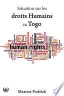 Situation sur les droits Humains au Togo