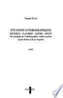 Situations autobiographiques