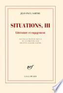 Situations (Tome 3) - Littérature et engagement (février 1947 - avril 1949)