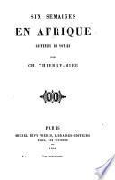 Six semaines en Afrique