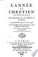 “L'”Année Du Chrétien