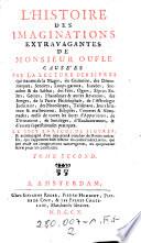 “L'”Histoire Des Imaginations Extravagantes De Monsieur Oufle