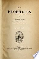 “La” Bible: Les prophètes. t. 1876