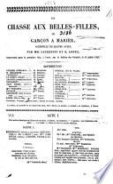 “La” chasse aux belles-filles, ou garcon a marier