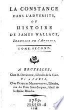 “La” Constance dans l'adversité, ou Histoire de James Wallace