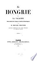 “La” Hongrie et la Valachie