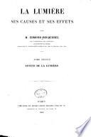 “La” lumière: Effets de la lumière