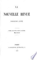 “La” nouvelle revue