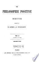 “La” Philosophie positive