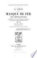 “La” vérité sur le masque de fer