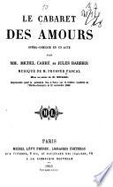 “Le” cabaret des amours