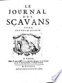 “Le” Journal des scavans ... [Annee 1665-1732]