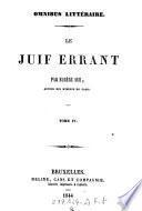 “Le” Juif Errant
