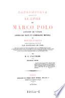 “Le” livre de Marco Polo