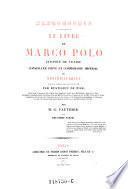 “Le” livre de Marco Polo