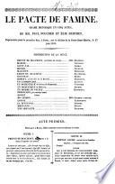 “Le” pacte de famine