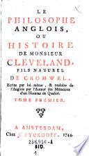 “Le” philosophe Anglois ou histoire de Monsieur Cleveland, fils naturel de Cromwel