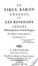 “Le” vieux baron Anglois, ou les revenans vengés