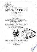 “Les” apocryphes ethiopiens