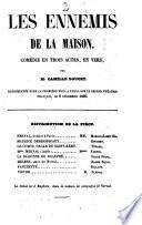 “Les” ennemis de la maison