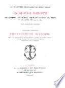 “Les” gravures françaises du 18e siècle ou Catalogue raisonné des estampes, eaux-fortes, pièces en couleur, au bistre et au lavis de 1700 à 1800