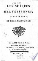 “Les” soirées helvétiennes, alsaciennes, et francomtoises