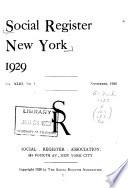 Social Register, New York