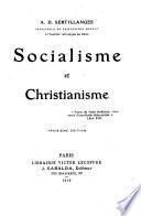 Socialisme et Christianisme