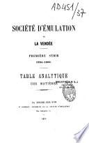 Société d'émulation de la Vendée