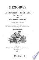 Societe des lettres, sciences et arts de Metz