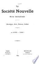Société nouvelle