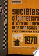 Sociétés et fournisseurs d'Afrique noire