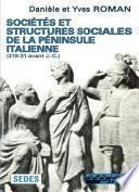 Sociétés et structures sociales de la Péninsule italienne