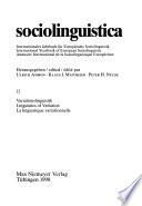 Sociolinguistica