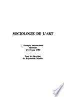 Sociologie de l'art