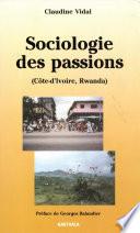 Sociologie des passions