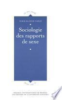Sociologie des rapports de sexe