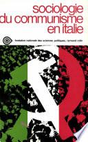 Sociologie du communisme en Italie