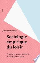 Sociologie empirique du loisir