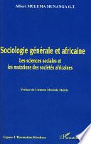 Sociologie générale et africaine