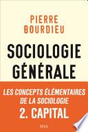 Sociologie générale, vol. 2. Cours au Collège de France (1983-1986)